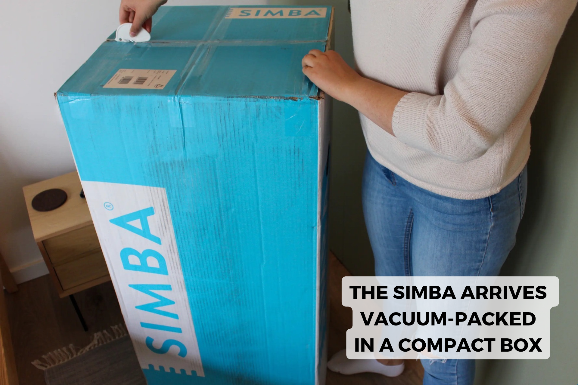 Unboxing Simba mattress